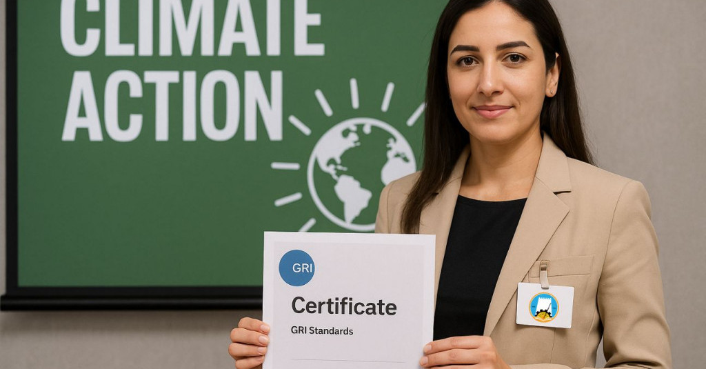 Ajman University Strengthens Climate Accountability as Senior Sustainability Manager Completes Advanced GRI Certification
